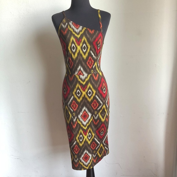 Tatyana Dresses & Skirts - Tatyana sz XS African bodycon midi dress